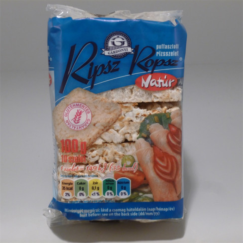 Vásároljon Ripsz ropsz rizs natúr 100g terméket - 155 Ft-ért