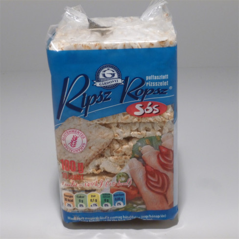 Vásároljon Ripsz ropsz rizs sós 100g terméket - 155 Ft-ért