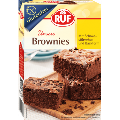 Vásároljon Ruf gluténmentes brownie por 420 g terméket - 1.203 Ft-ért