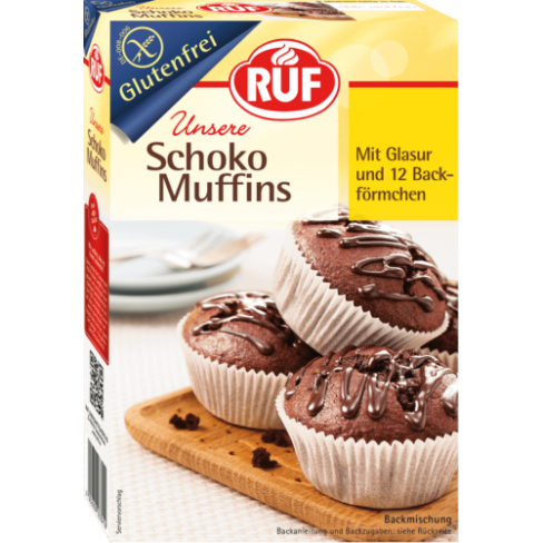 Vásároljon Ruf gluténmentes muffin por 350 g terméket - 1.039 Ft-ért
