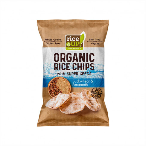 Vásároljon Rice up bio hajdina&amaránt chips 25g terméket - 213 Ft-ért
