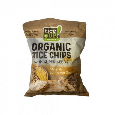 Vásároljon Rice up bio köles & napraforgó chips 25g terméket - 213 Ft-ért