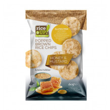 RICE UP CHIPS MÉZES-MUSTÁROS ÍZŰ 60 G