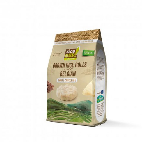 Vásároljon Rice up snack puffasztott rizs korongok fehércsokis 50g terméket - 312 Ft-ért