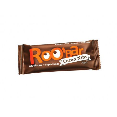 Vásároljon Roobar 100% raw bio gyümölcsszelet kakaóbab-mandula 30g terméket - 491 Ft-ért