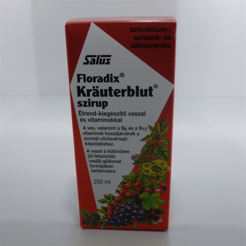 Vásároljon Salus floradix krauterblut szirup 250ml terméket - 4.876 Ft-ért