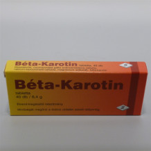 Selenium béta-karotin tabletta 40db