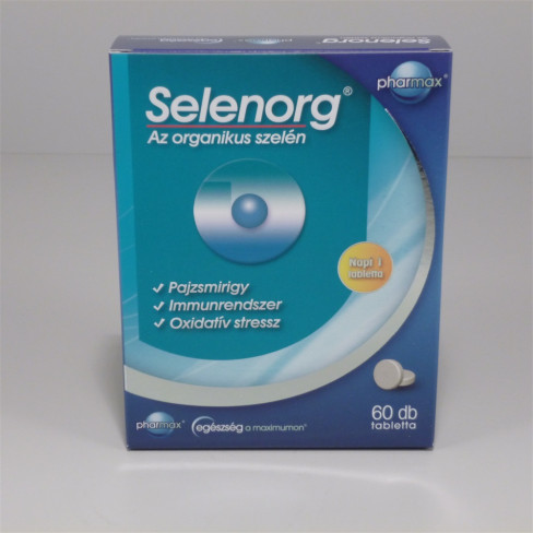 Vásároljon Selenorg tabletta 60db terméket - 2.265 Ft-ért