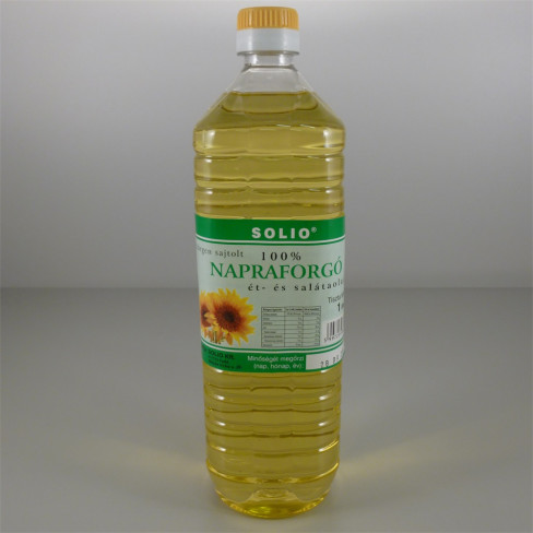 Vásároljon Solio napraforgó étolaj 1000ml terméket - 943 Ft-ért