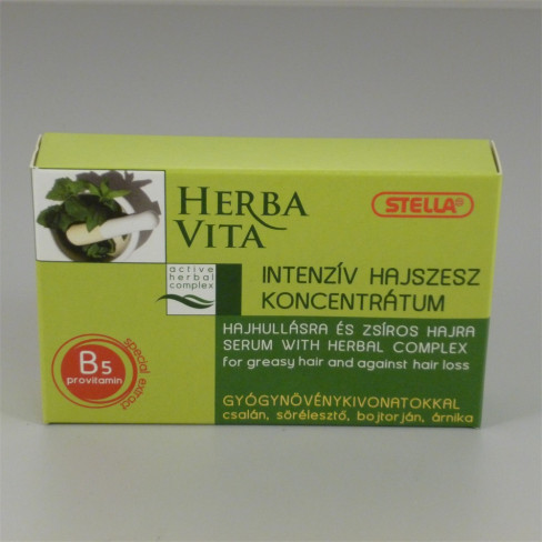 Vásároljon Stella herba vita intenzív hajszesz koncentrátum 5x10ml 50ml terméket - 1.912 Ft-ért