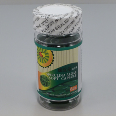 Vásároljon Sun moon spirulina alga  kapszula 60db terméket - 1.856 Ft-ért