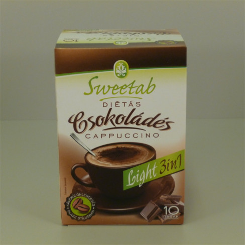 Vásároljon Sweetab cappuccino por csokis 10db 100g terméket - 744 Ft-ért