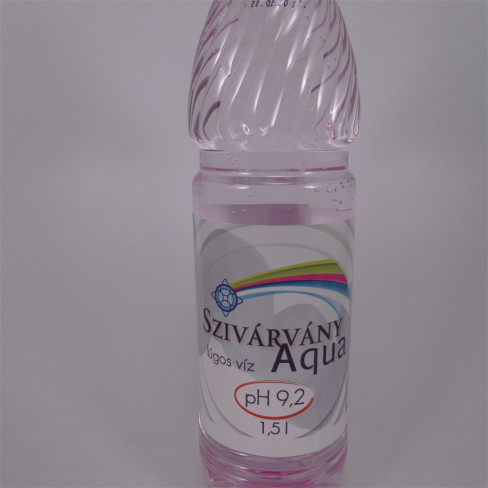 Vásároljon Szivárvány aqua ph 9,2 lúgos víz 1500ml terméket - 122 Ft-ért