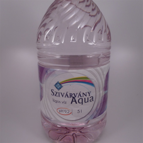 Vásároljon Szivárvány aqua ph 9,2 lúgos víz 5000ml terméket - 383 Ft-ért