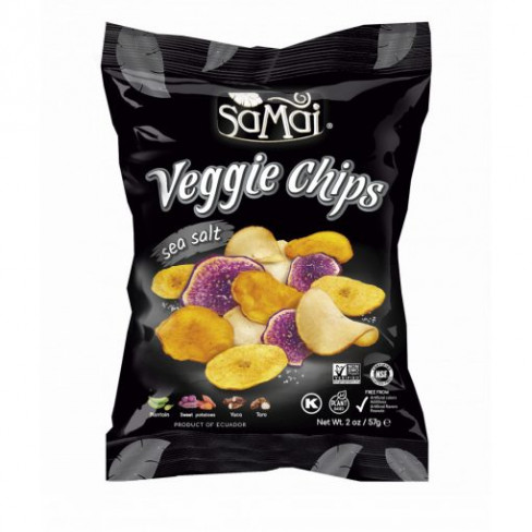Vásároljon Samai rainforest chips tengeri sós 57g terméket - 339 Ft-ért