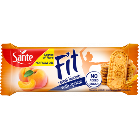 Vásároljon Sante cookies breakfast hozzáadott cukor nélkül barackos 50g terméket - 187 Ft-ért