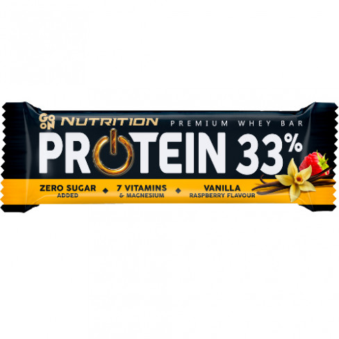 Vásároljon Sante go on nutrition protein szelet 33% vanília-málna 50 g terméket - 406 Ft-ért