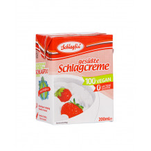 Schlagfix vegan habkrém 15% -édesített 200ml