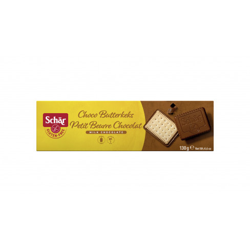 Vásároljon Schar gluténmentes keksz petit chocolate 130g terméket - 1.791 Ft-ért