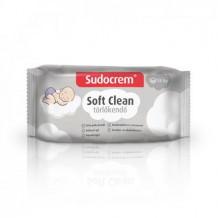 Sudocrem törlőkendő soft clean 55 db