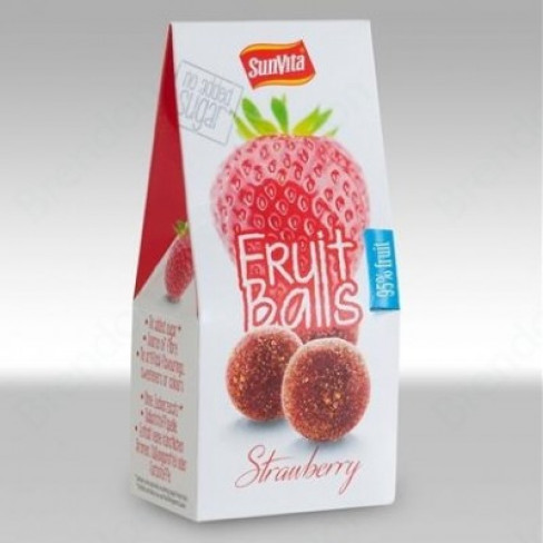 Vásároljon Sunvita gyümölcsgolyó epres 80g terméket - 371 Ft-ért