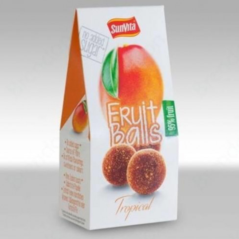 Vásároljon Sunvita gyümölcsgolyó trópusi 80g terméket - 371 Ft-ért