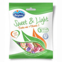 Sweet&light frutta mix+vitamin c cukormentes cukorka 60g