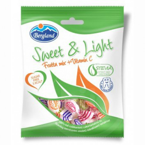 Vásároljon Sweet&light frutta mix+vitamin c cukormentes cukorka 60g terméket - 275 Ft-ért