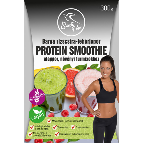 Vásároljon Szafi free barna rizscsíra-fehérjepor protein smoothie alapp 300g terméket - 2.520 Ft-ért