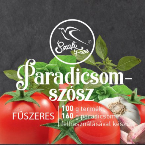 Vásároljon Szafi free paradicsomszósz fűszeres terméket - 523 Ft-ért