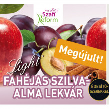 Szafi free lekvár fahéjas szilva-alma 350g