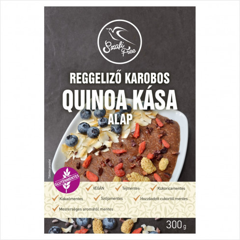 Vásároljon Szafi free reggeliző karobos quinoa kása alap 300 g terméket - 1.067 Ft-ért
