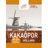 Szafi fitt zsírszegény holland kakaó 20-22% 200g