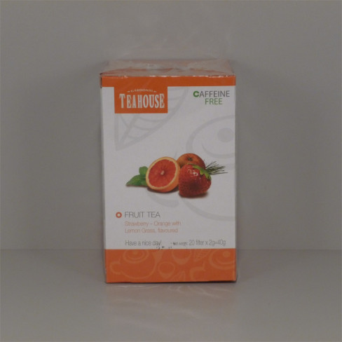 Vásároljon Teaház eper narancs ízű tea filteres 40g terméket - 580 Ft-ért