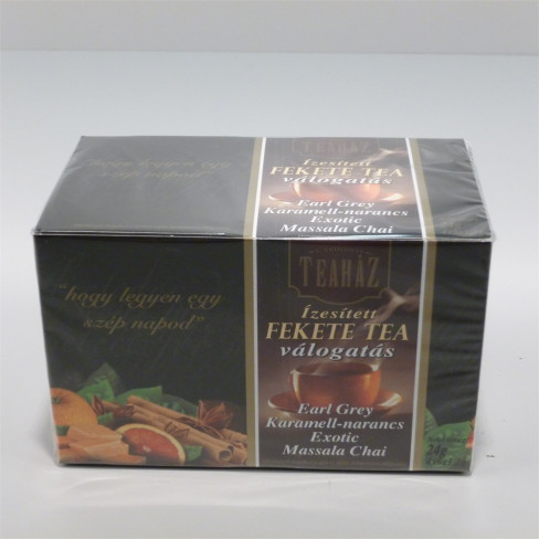 Vásároljon Teaház fekete tea válogatás 20x1.2g 24g terméket - 580 Ft-ért