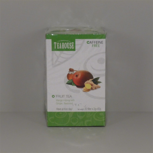 Vásároljon Teaház mangó méz gyömbér ízű tea filteres 40g terméket - 580 Ft-ért