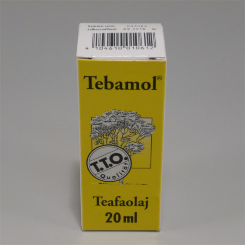 Vásároljon Tebamol teafaolaj 20ml terméket - 2.446 Ft-ért