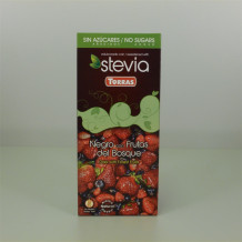 Torras étcsokoládé erdei gyümölcsös steviával 125g