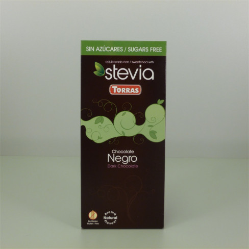 Vásároljon Torras étcsokoládé stevia édesítőszerrel 100g terméket - 856 Ft-ért