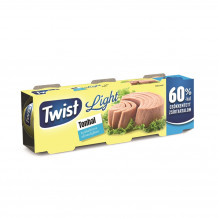 Twist tonhaltörzs light növényi olajban 3x60g 180g