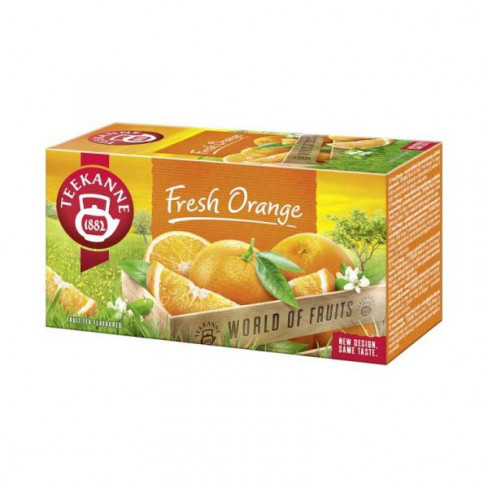 Vásároljon Teekanne fresh orange tea 20x2,25g 45g terméket - 598 Ft-ért