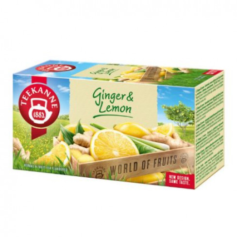 Vásároljon Teekanne ginger & lemon tea 20x1,7g 35g terméket - 631 Ft-ért