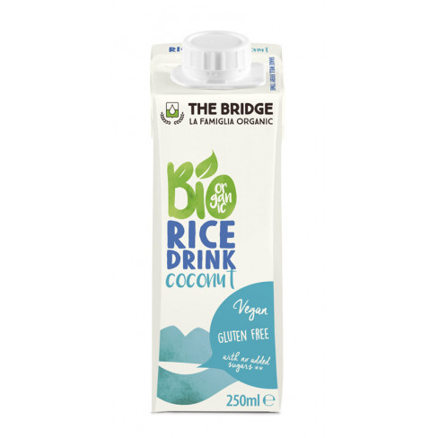 Vásároljon The bridge bio rizs ital kókuszos 250ml terméket - 393 Ft-ért