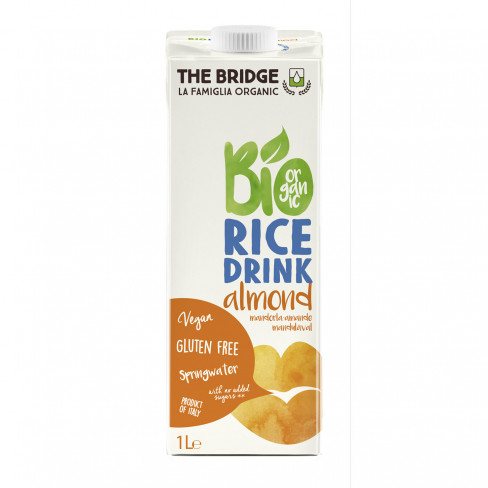 Vásároljon The bridge bio rizs ital mandulás 1000ml terméket - 845 Ft-ért