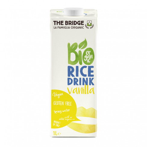 Vásároljon The bridge bio rizs ital vaníliás 1000ml terméket - 845 Ft-ért