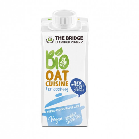 Vásároljon The bridge bio zabkrém tejszín 200ml terméket - 429 Ft-ért