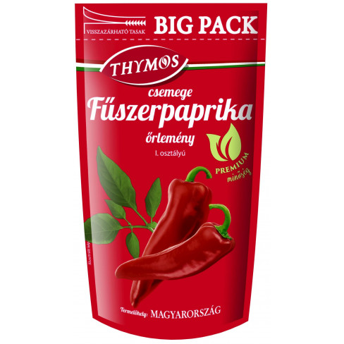Vásároljon Thymos fűszerpaprika édes, őrölt csemege i.o. magyar 100g 100g terméket - 380 Ft-ért