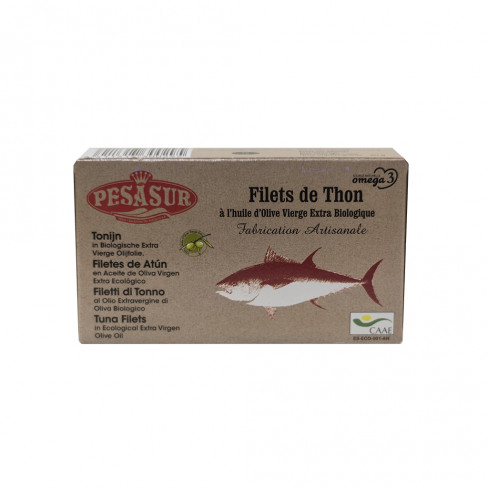 Vásároljon Pesasur tonhal filé extra szűz olívaolajban 120g terméket - 1.792 Ft-ért