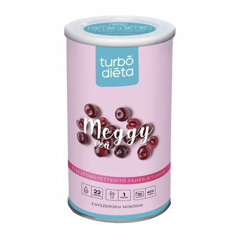 Vásároljon Turbó diéta fogyókúrás italpor meggy ízű 525g terméket - 8.933 Ft-ért