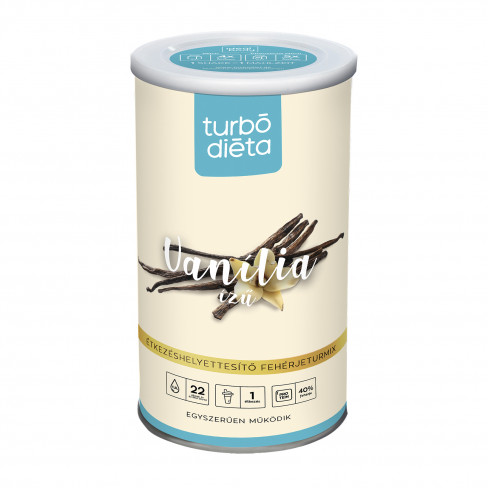 Vásároljon Turbó diéta fogyókúrás italpor vanília 525g terméket - 8.933 Ft-ért